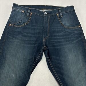 Levis 514 Jeans Men's 36x30 Blue Straight Fit Stretch Denim Medium‎ Classic Y2K